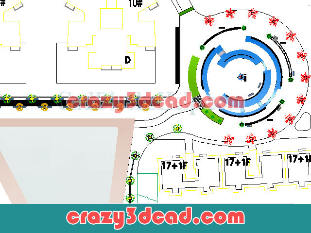 Exquisite Garden CAD Plan